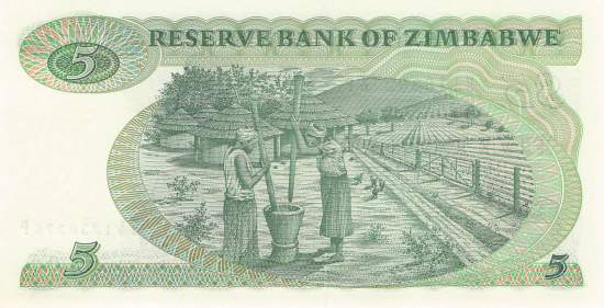 5 Dollar 1983